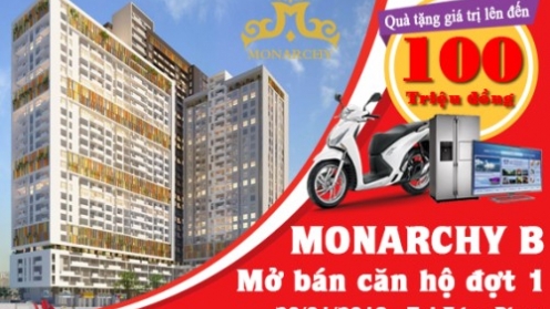 Đặt mua căn hộ Monarchy - Trở thành cư dân TP đáng sống nhất Việt Nam