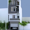 Nhà mặt phố quận Hải Châu Đà Nẵng gần sông Hàn 4 tầng giá 20 triệu
